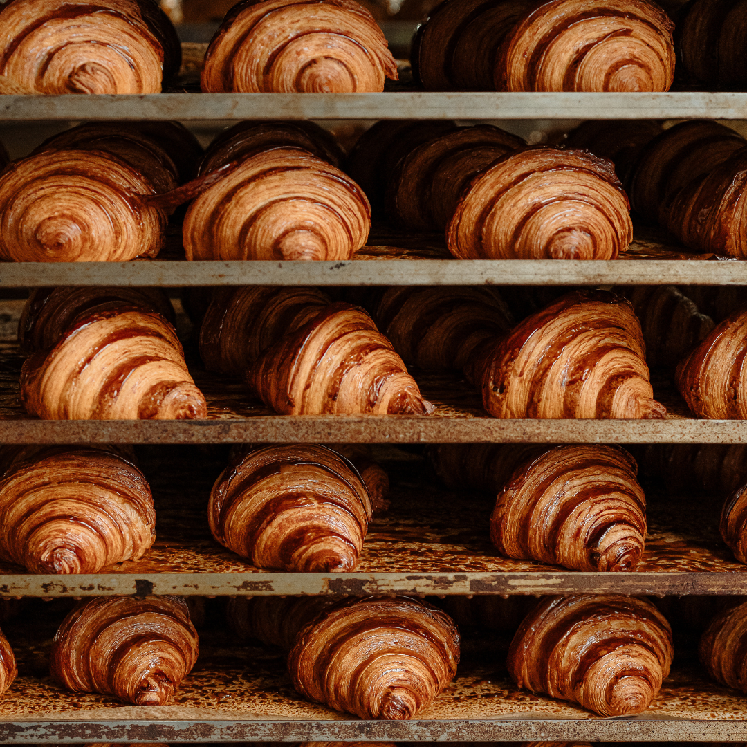Croissant and Danish pastries